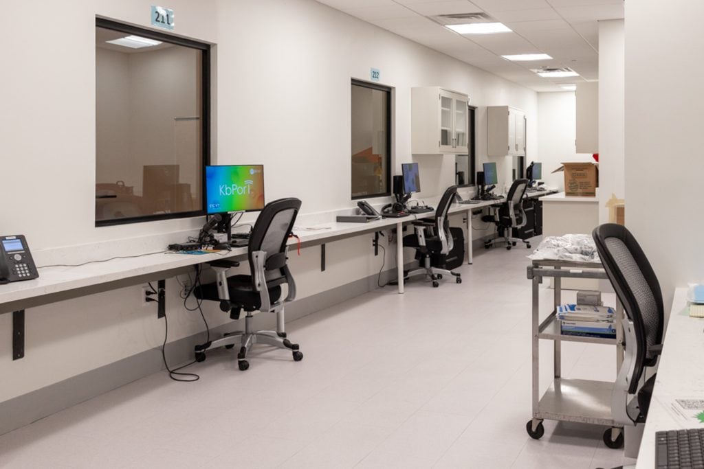 computers with chairs