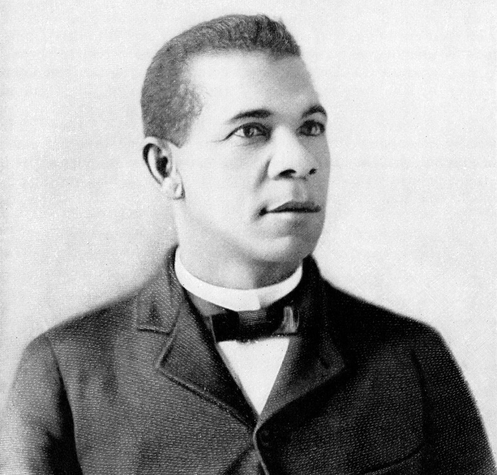 Booker T. Washington illustration from Getty